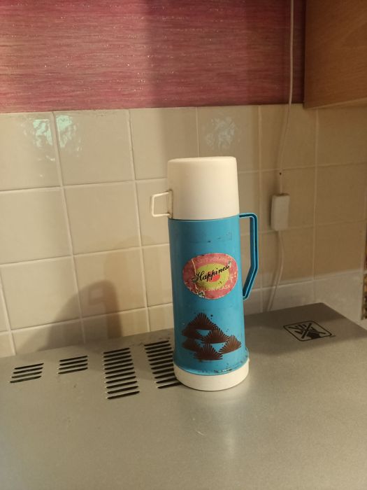 Термос со стеклянной колбой