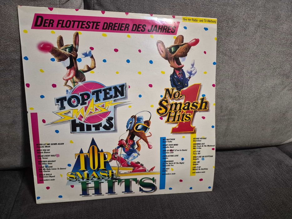 Płyta winylowa składanka przeboje lat 80 Top Smash Hits 3LP