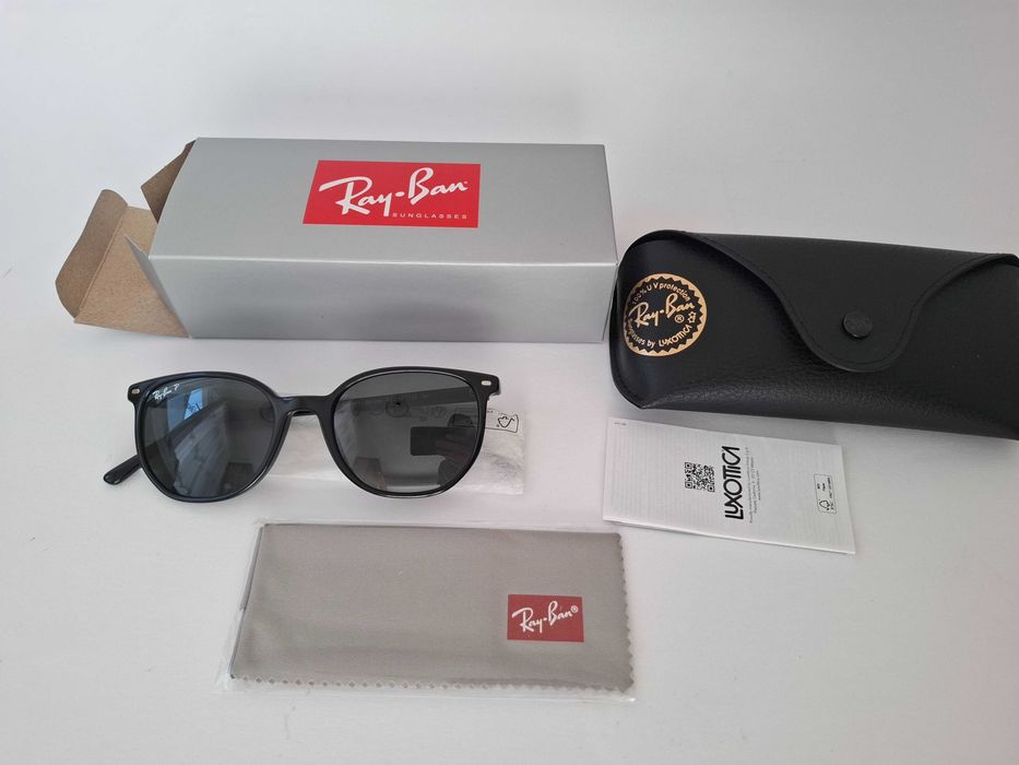 Nowe okulary Ray-Ban Elliot polarized - kupione na ray-ban.com