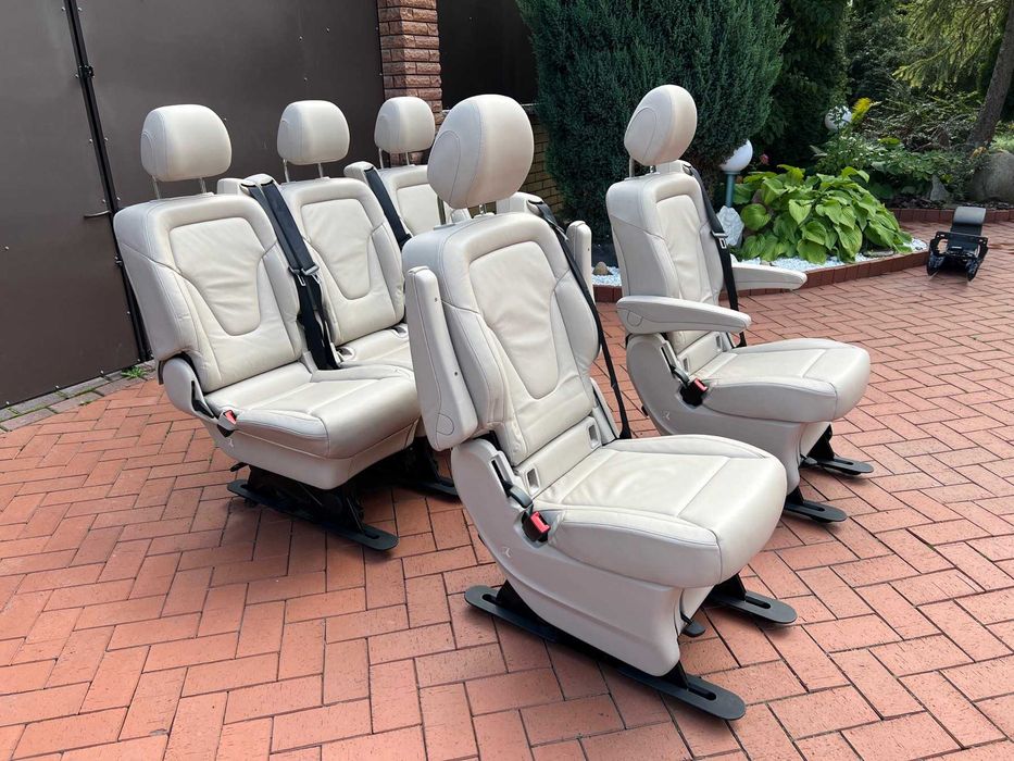 Cидіння салон сиденья Мерседес V-klasa Віто Vito Viano W447 Nappa 2025