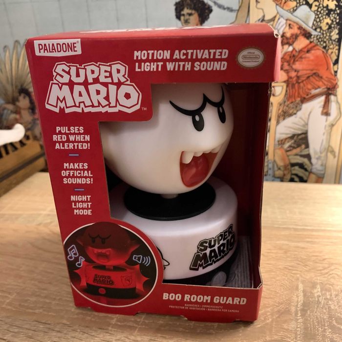 Ліхтарик фігурка Paladone Super Mario - Boo Icon