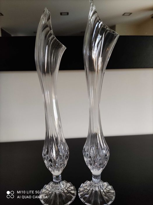 Castiçais de cristal