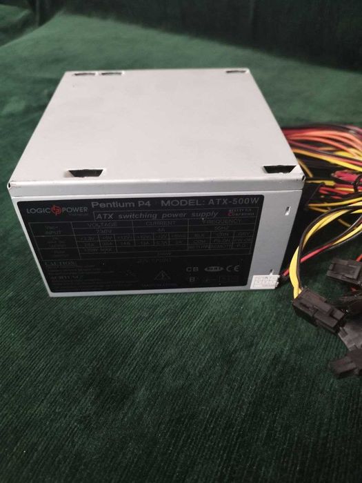 Блок живлення Logic Power Premium ATX-500W Блок питания.