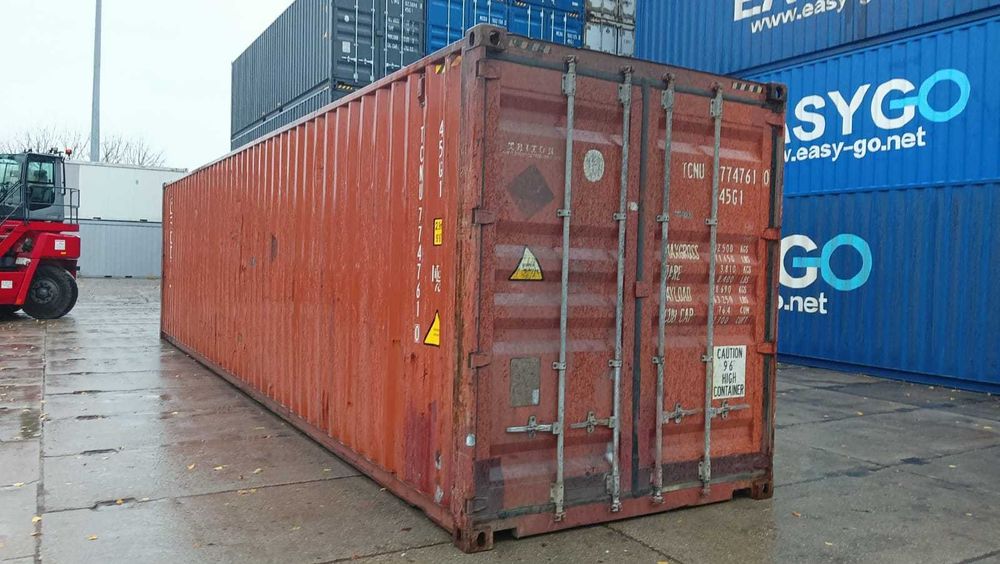 Kontener Morski 40 HC Szczelny Suchy - Tani Transport