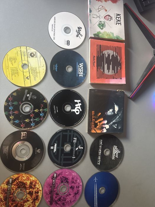 Płyty Cd autograf keke pezet małolat