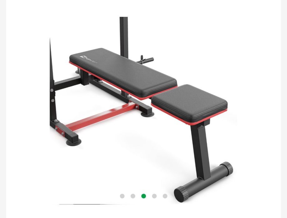 Шведська стінка стійка Силова станція Hop-Sport HS-2015K з лавою