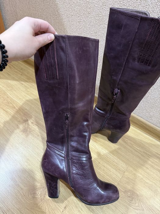 Сапоги шкіряні bronx 37 р