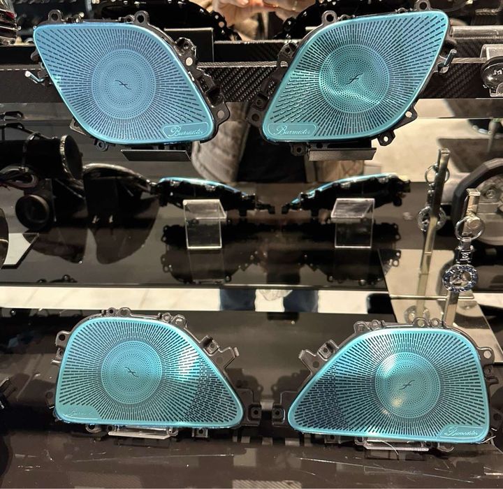 Накладки на динамики Burmester для Mercedes GLS X167 GLE W167