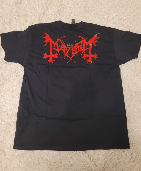 Czarna koszulka męska Mayhem Deathcrush rozmiar L