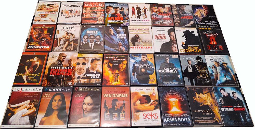 Płyty DVD z filmami