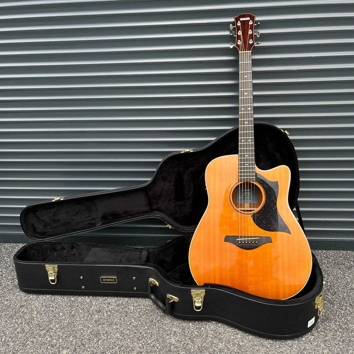 Gitara YAMAHA A5M ARE VN + Pokrowiec + Stroik + Dekiel Komplet Baterii