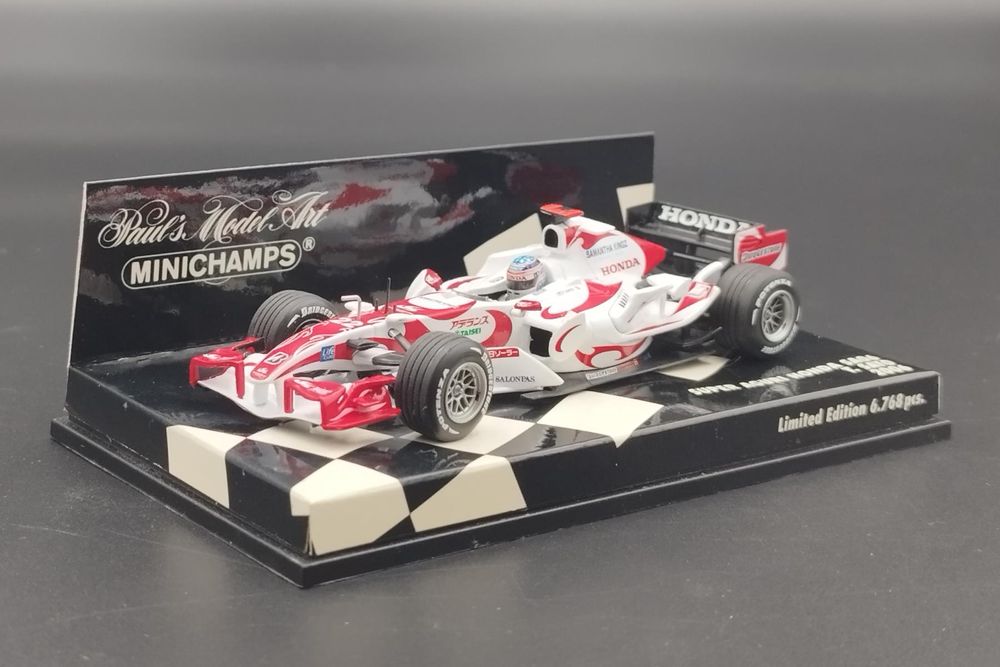 1:43 F1 Super Aguri Honda SA06 T Sato 2006 Minichamps