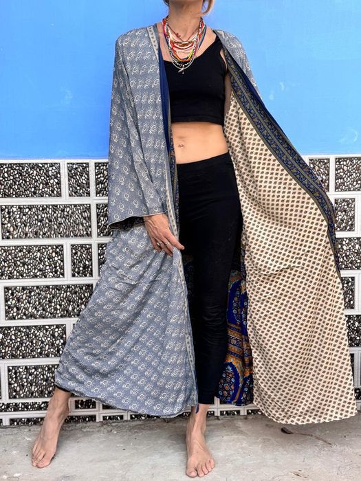 Kimono narzutka dwustronna