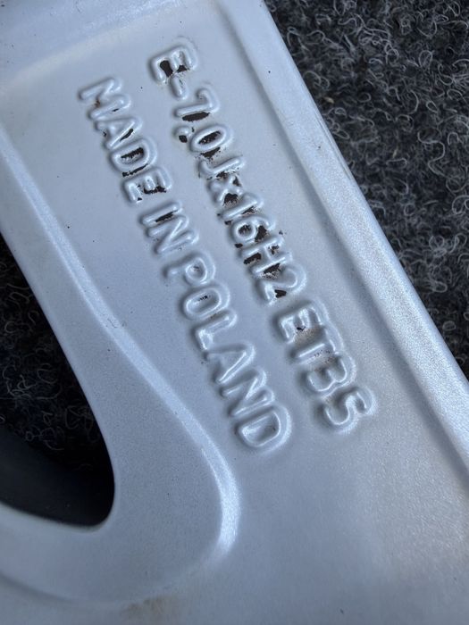 Диски R16 5/112 AUDI A6 A3 A4 A5 Skoda A7 A8 Superb VW Caddy Golf 6/7