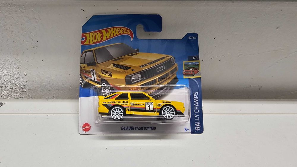 Hot Wheels 84 Audi Sport Quattro