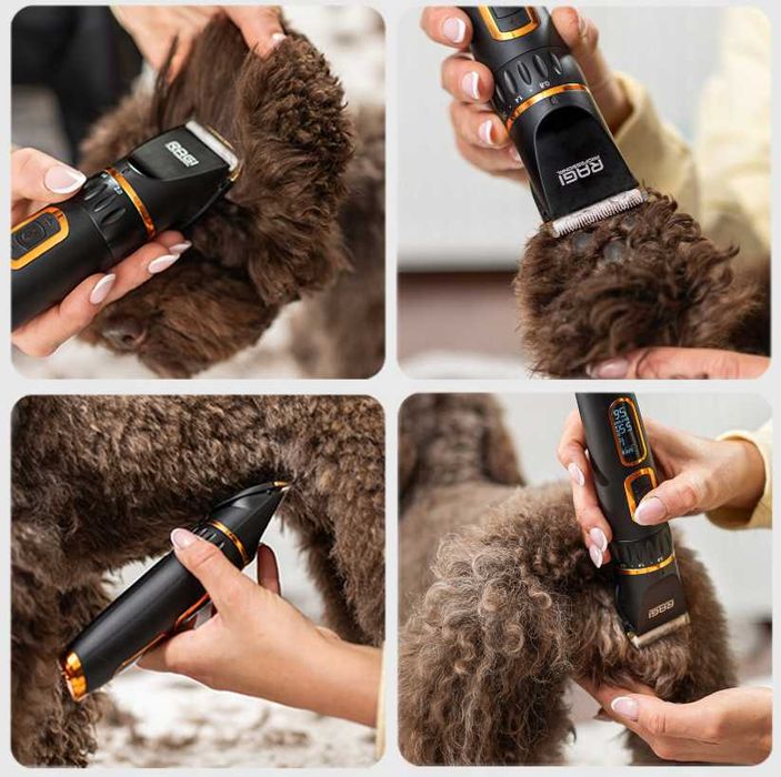 Golarka Maszynka Do Strzyżenia Psów Psa Kota Zestaw Trymer - OKAZJA