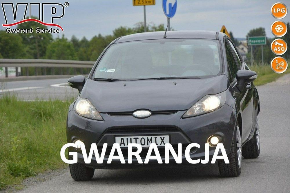 Ford Fiesta 1.2 Ben+Gaz ważny do 2031 jeden właściciel klimatyzacja zarejestrowany