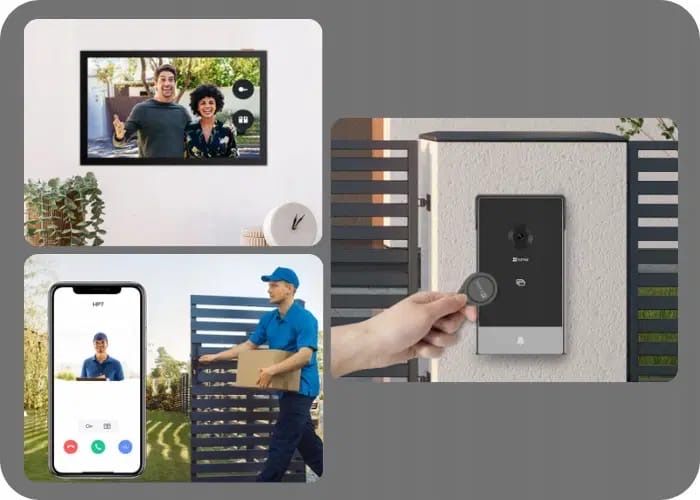 Wideodomofon IP 2-żyłowy CS-HP5 - EZVIZ