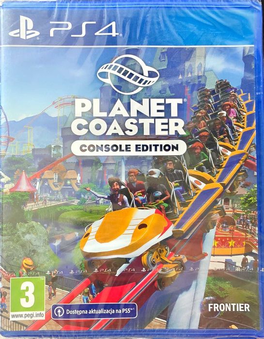 PS4 - Planet Coaster: Console Edition – nowa, zafoliowana