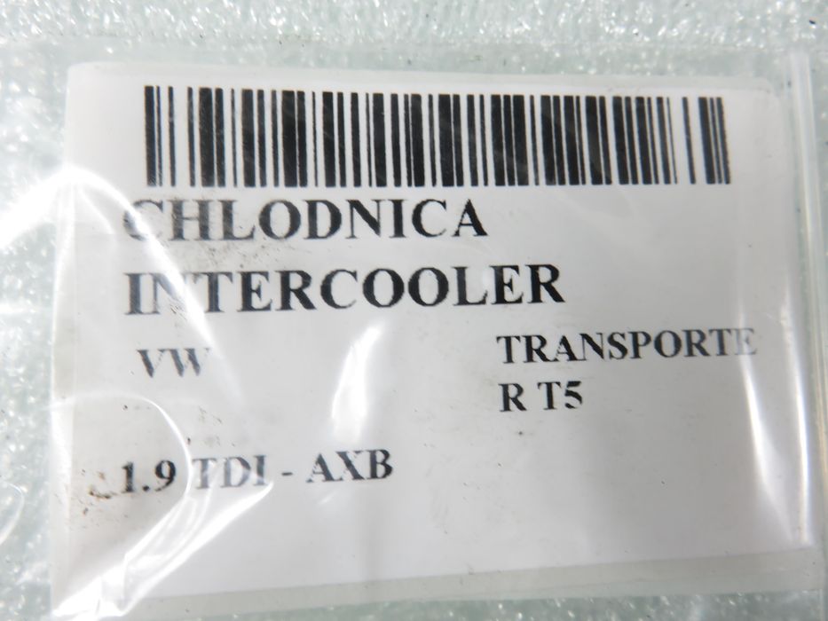 Intercooler Vw T5 1.9 Tdi