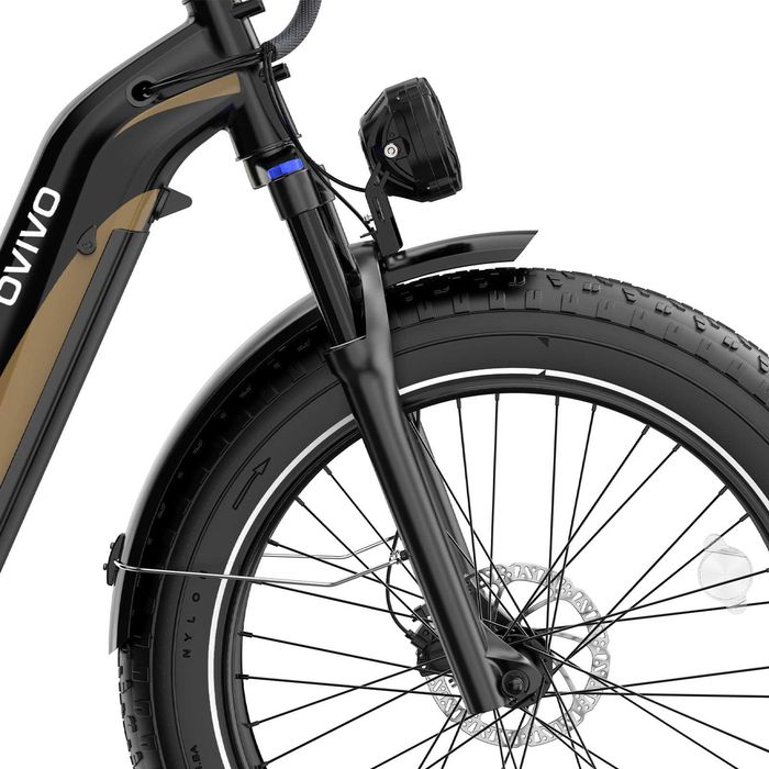Rower elektryczny Ovivo V6 Pro-fatbike, koła 26, duży zasięg, dostępny