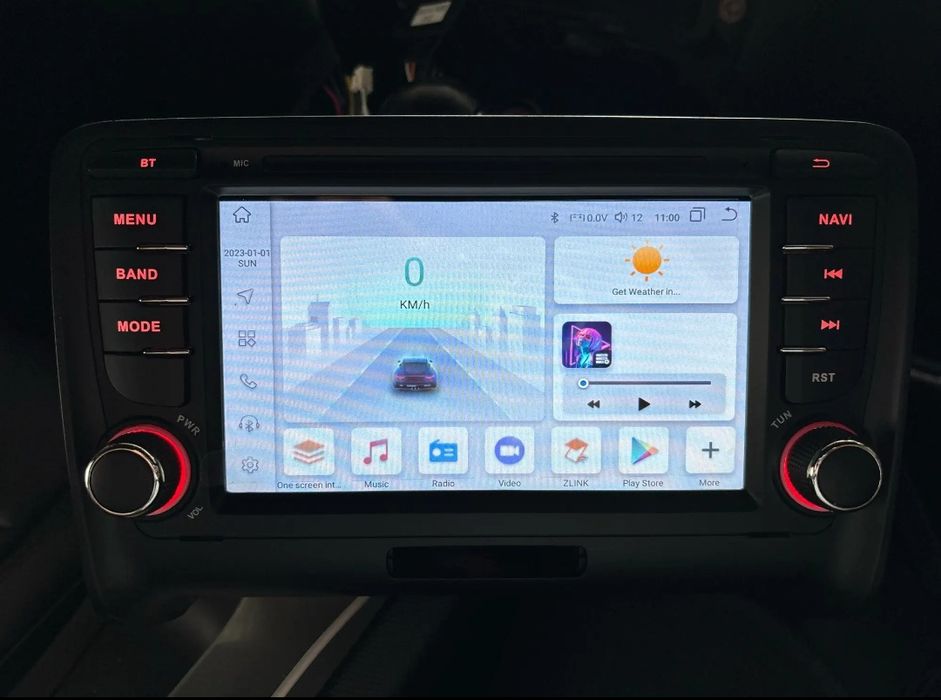 Rádio Audi TT Android 14  com GPS (Novo)