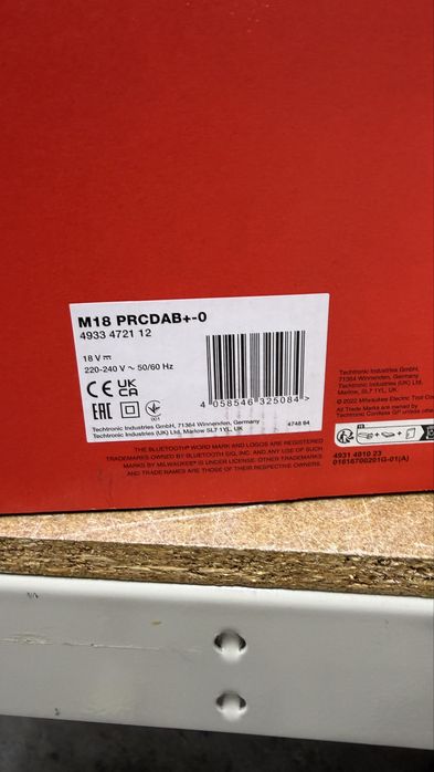 Radio Colunas Milwaukee com Bluetooth PRCDAB