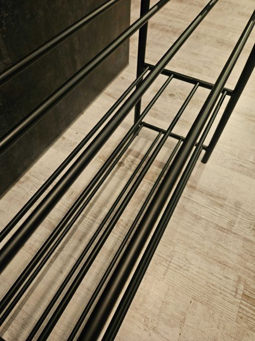 Pudełka z 3 poziomami czarna dom przechowywanie