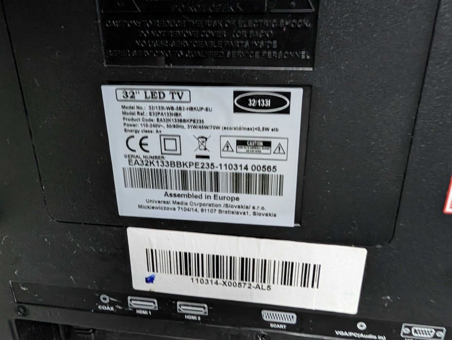 TV e-Motion 32-1331 - Leds fundidos