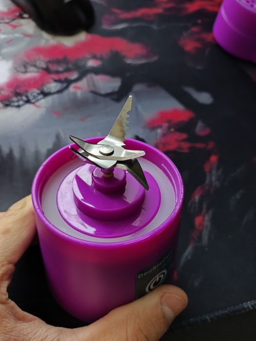 Mały Blender Przenośny Elektryczny 380ml USB Bezprzewodowy