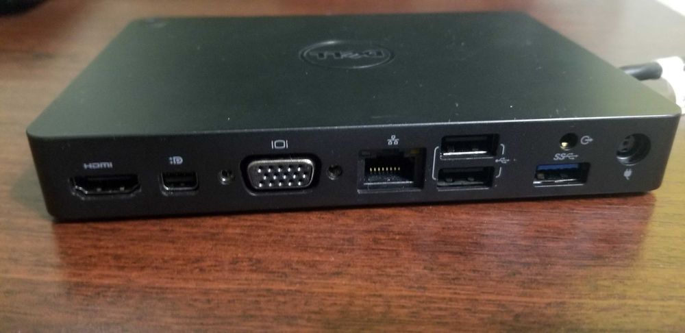 Док-станція DELL WD15 K17A Thunderbolt USB-C + 130Вт
