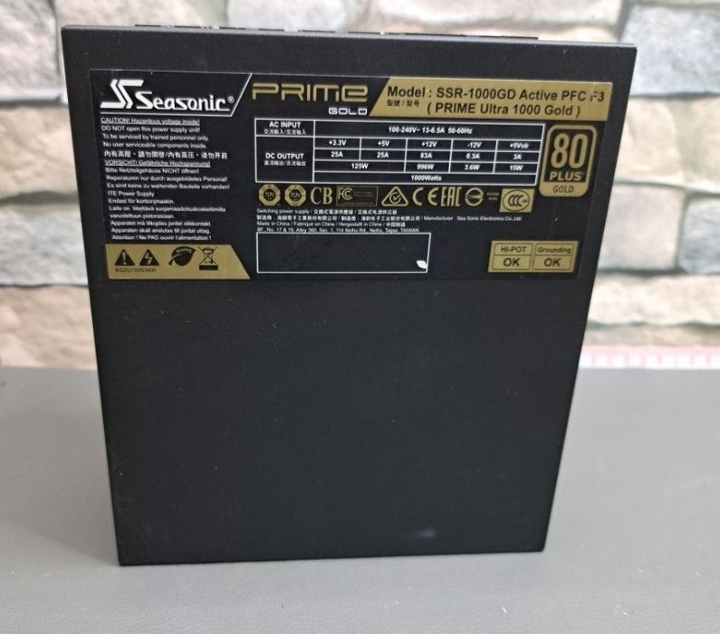 Блок живлення Seasonic SSR-1000GD( Prime GX-1000 Gold)