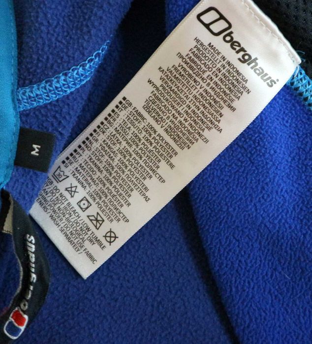 Berghaus męska bluza outdoorowa trekkingowa polar M