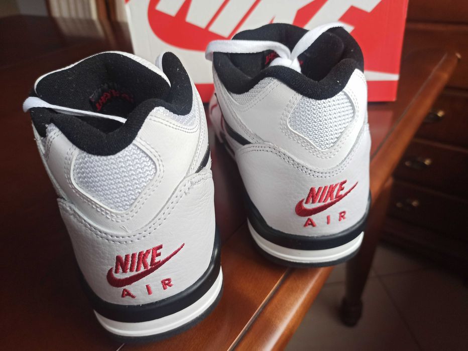 ( r. 45,5) Nike Air Flight 89 Black White Red FD9928, 101