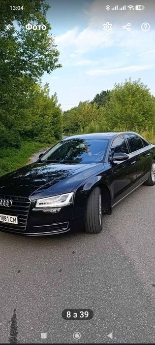 Ауді А8 2017 року 3.0 тді,101 тис.пробігу , пневмо, тіп-тронік.