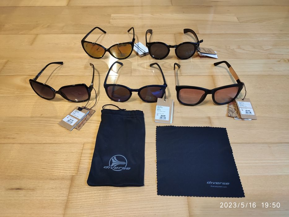 Okulary uv400 diverse
