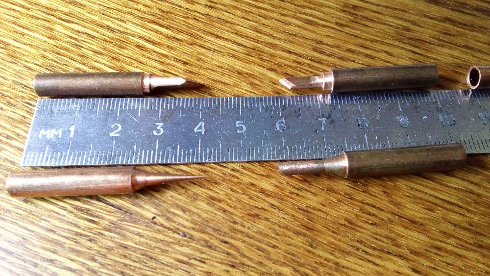 МІДНІ жала 900M-T для паяльної станції (5шт).