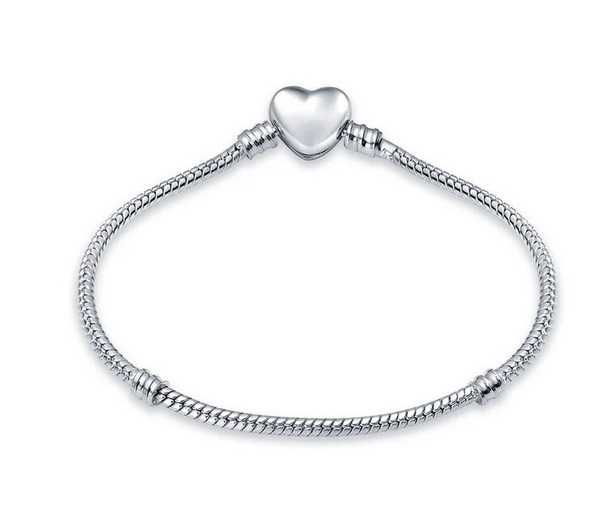 Nowa srebrna Bransoletka do Pandora 17/18/19/20 cm