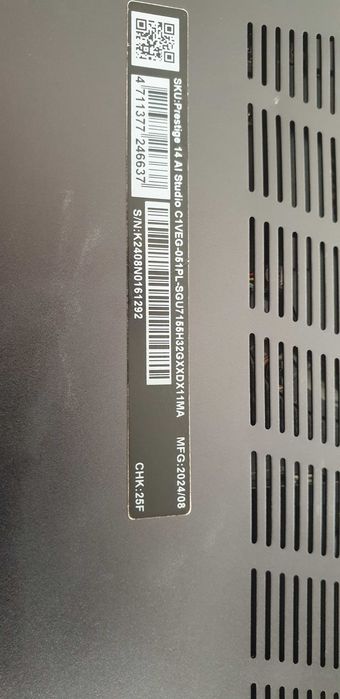 Laptop Gamingowy MSI Prestige 14