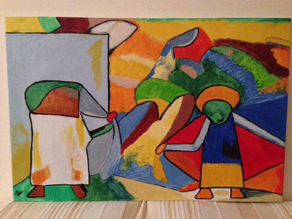 Tela sobre óleo 50x60.