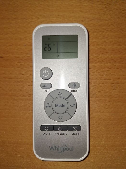 Comando ar condicionado whirlpool