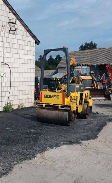 Wynajem Minikoparki, Sprzętu Bud. Zagęszczarka, Walec, Wywrotki
