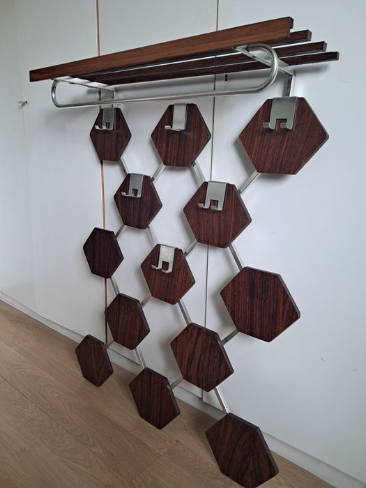 Vintage wieszak Garderoba półka przedpokój