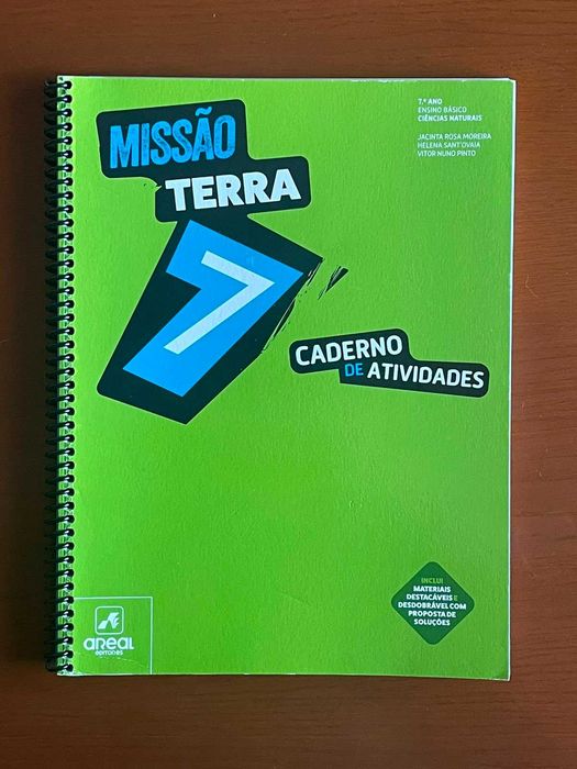 Cadernos de atividades 7º ano - várias disciplinas