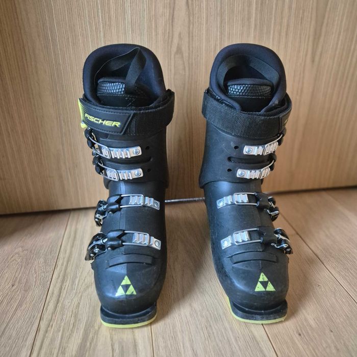 Buty narciarskie FISCHER RC4 60 JR, junior, 245, 38-39 (EU) + wkładki
