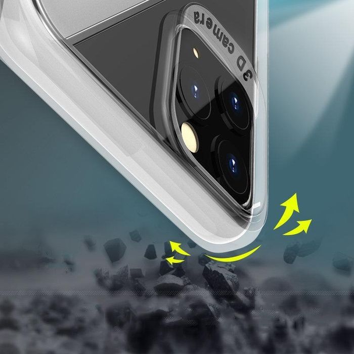 Elastyczne Etui  Do Huawei P40 Lite / Nova 7I / Nova 6 Se Niebieski