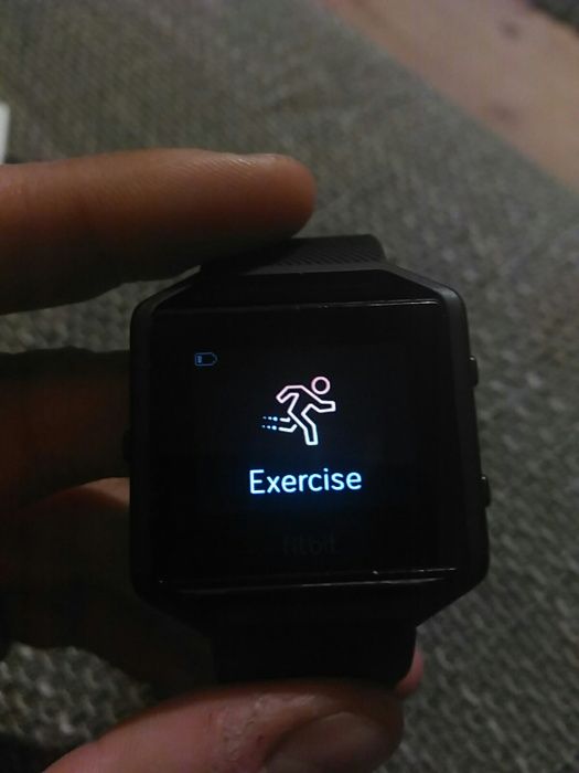 Zegarek sportowy Fitbit Blaze seria Gunmetal r. S tętno krokomierz sen