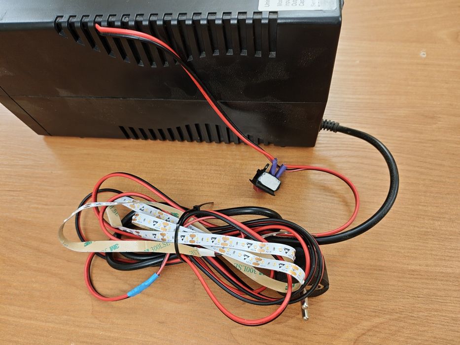 ДБЖ (UPS) FrimeCom з LED-стрічкою