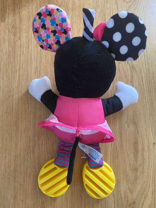 Cool Club by Smyk Myszka Minnie różowy pajac 68 cm + nowa maskotka mod