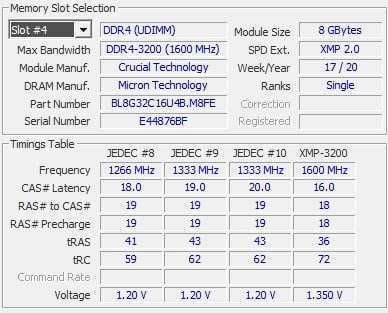 Оперативна пам'ять Crucial Ballistix Black 16GB (2x8GB) DDR4-3200 CL16